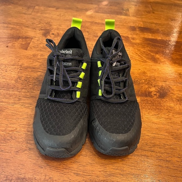 Timberland Womens Pro Radius Gray Purple Safety Shoes size 6.5 - Picture 5 of 11